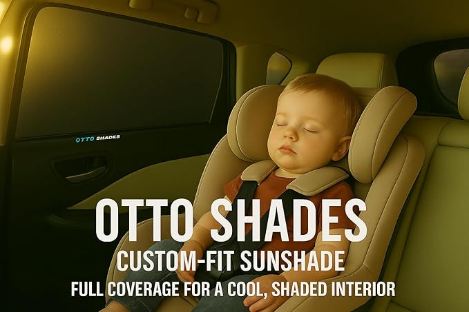 Custom Magnetic Mesh Sunshade for Mazda CX30 2020-2025, Side, Rear & Port Windows Sun Blind for Baby Protection, UV/Heat Reduction,Privacy Shield (2 pcs Rear Window Shades)