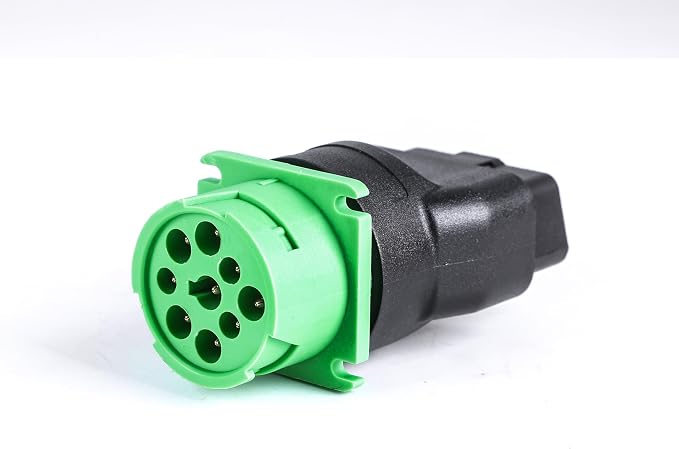16pin OBD2 Male to 9pin J1939 Adapter for Truck Freightliner Code Reader ELD Tracker (1)