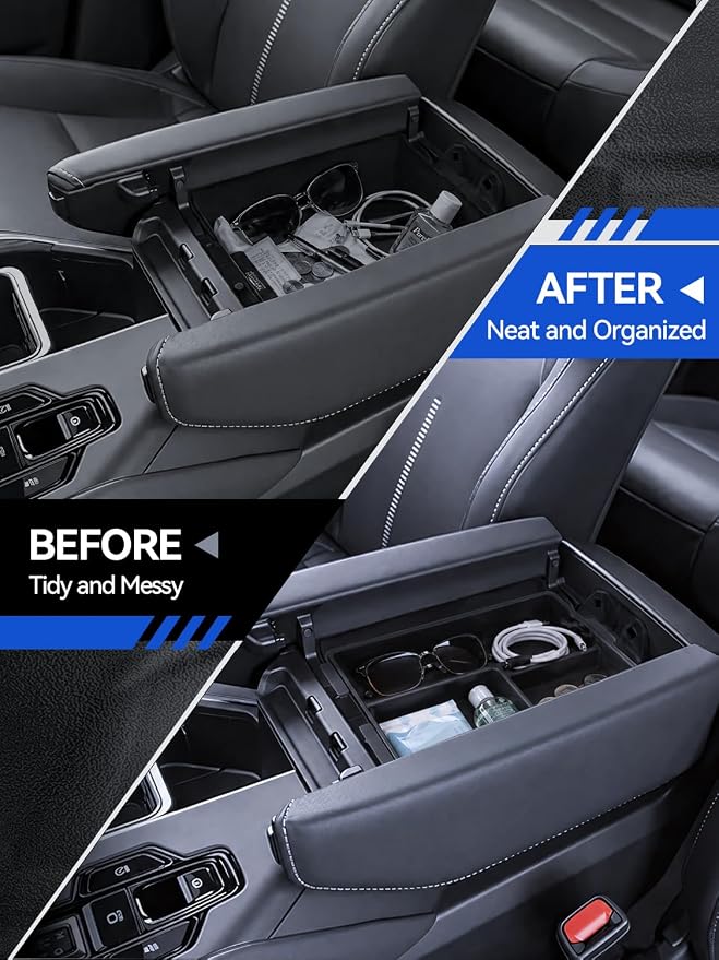 for TX Center Console Organizer 2024 2025 2026 Lexus TX 350/500h/550h+ Accessories Armrest Tray Middle Storage Box Insert Container Durable ABS Plastic