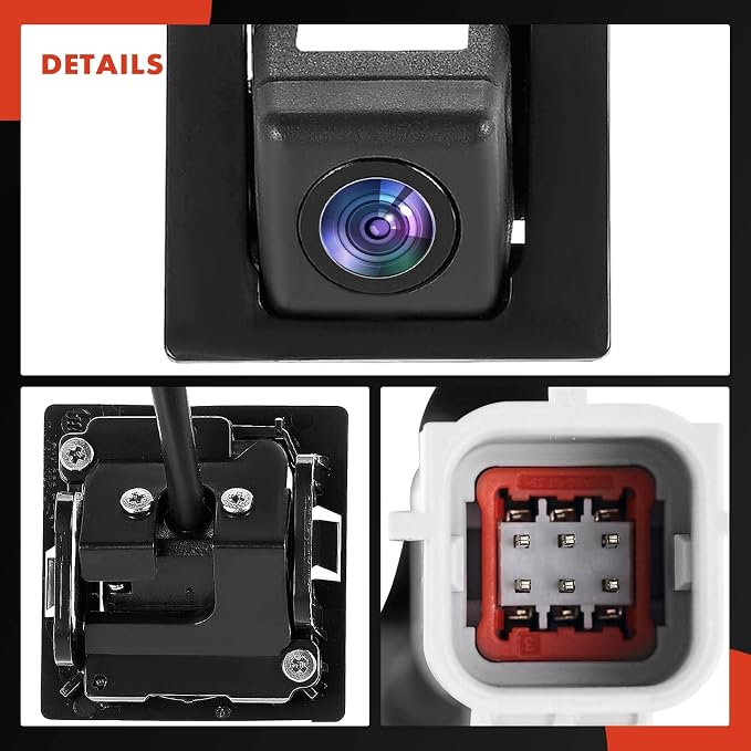 A-Premium Rear View Backup Camera Compatible with Chevrolet | Parking Camera for 2014 2015 2016 2017 SS