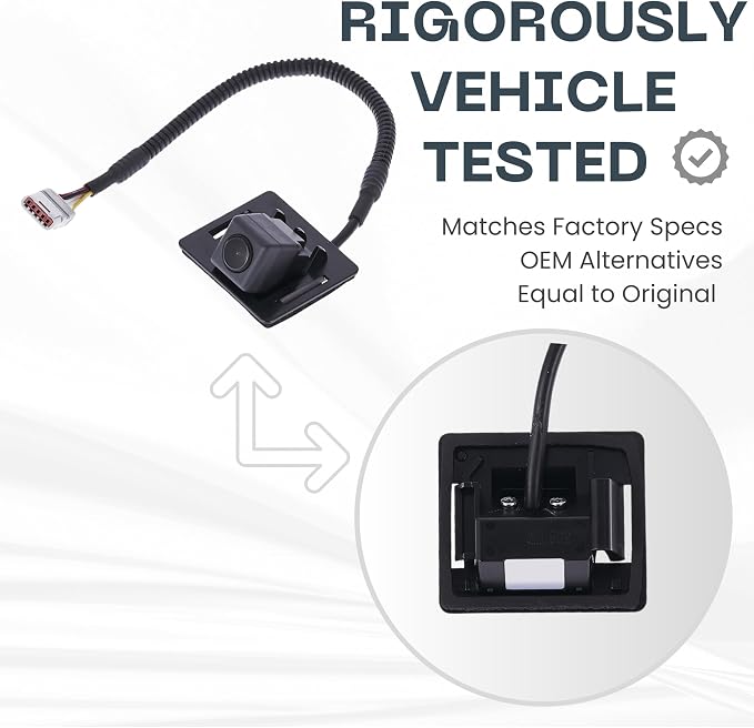 Backup Camera Replaces for 2016-2022 GM Malibu / 2016-2020 Malibu Hybrid OE Part # 23334180