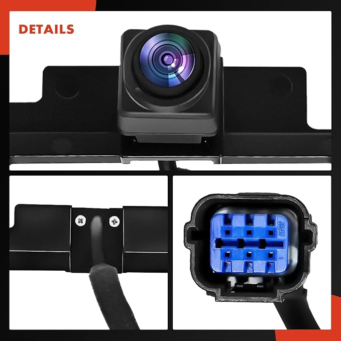 A-Premium Rear View Backup Camera Compatible with Kia | Parking Camera for 2017 2018 2019 Soul Soul EV - Replace# 95760B2010