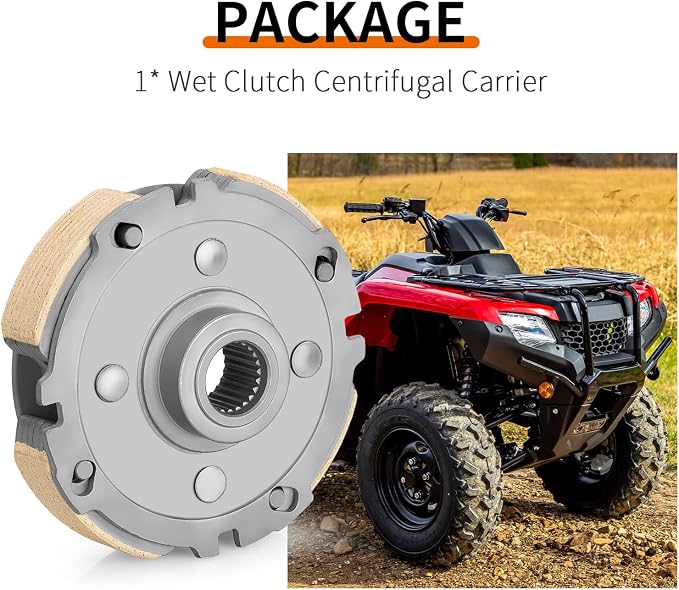 Wet Clutch Centrifugal Carrier for Honda Rancher 420 TRX420 FE FM TE TM FPE FPM 2007-2024