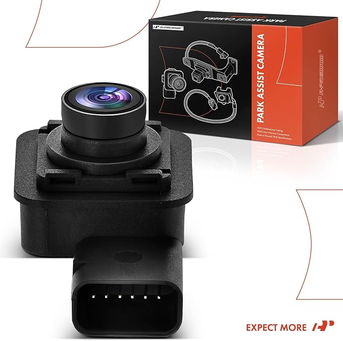 A-Premium Park Assist Camera Rear View Backup Reverse Camera Compatible with Select Lincoln Models - 2016 2017 2018 MKX - Replace# F2GZ19G490C