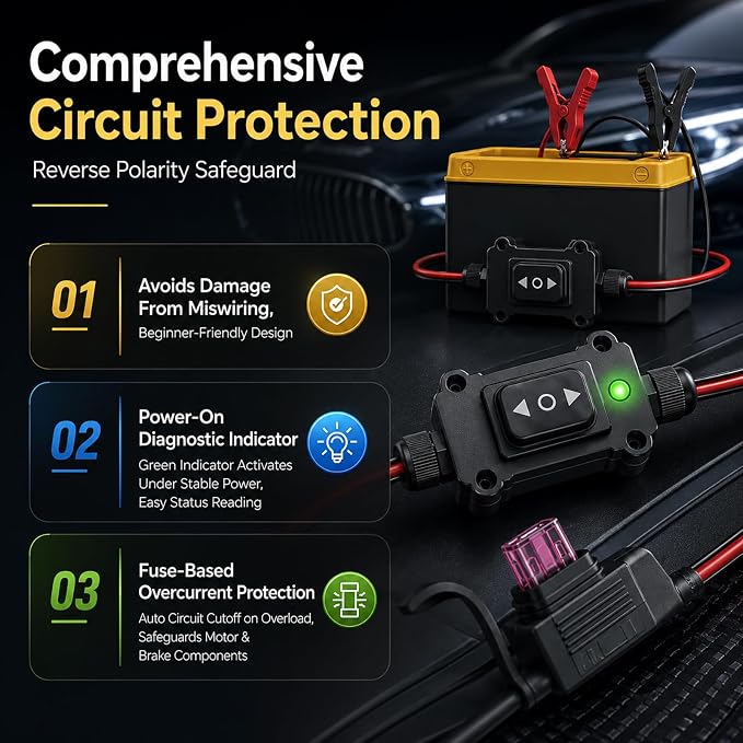 Universal Car Motor Diagnostic Tool, Car Diagnostic Tool Scanner and Battery Tester, Scanner Check Engine Light, Evap Test, Cranking & Charging System Test for Car Motorcycle, for All Cars