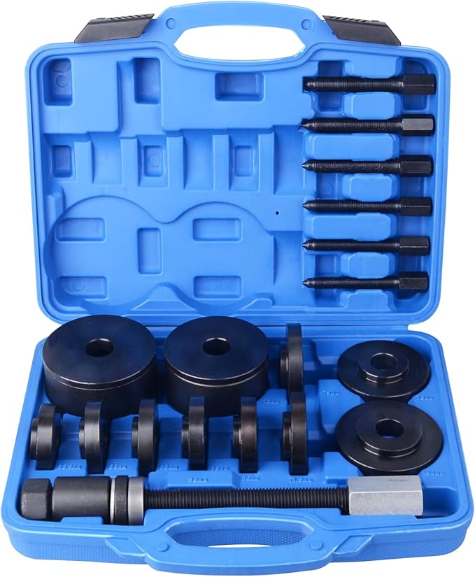 DAYUAN 19pcs Front Wheel Drive Bearing Removal Installation Service Tool Kit FWD Bearing Install Master Set Wheel Bearing Removal Kit