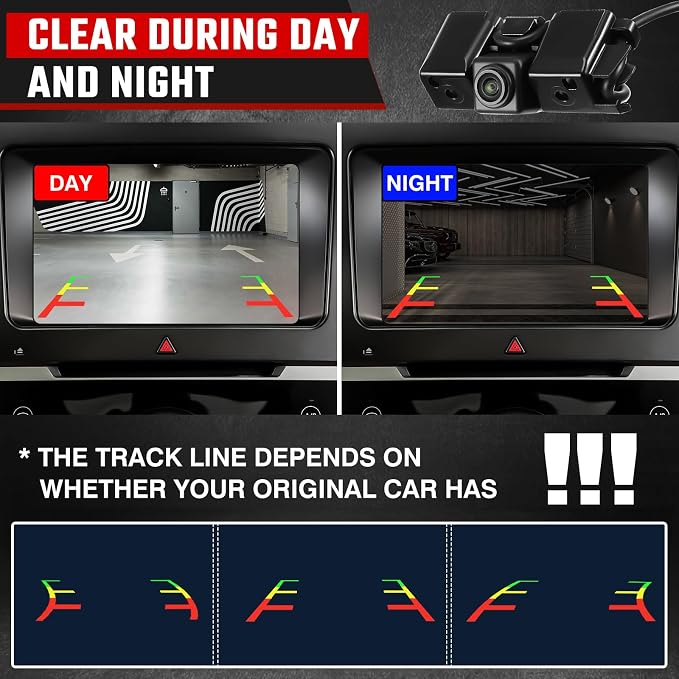 Backup Camera Rear View Camera Fit for Chevy Silverado GMC Sierra 1500 2500 3500 2016-2019 Parking Park Assist Camera Replaces #84062896
