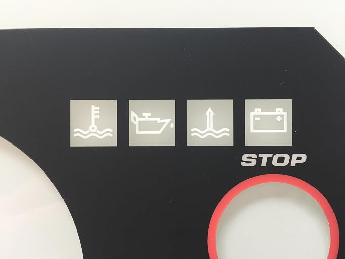 YANMAR Instrument Panel Type B 3YM30 3YM20 2YM15 FACEPLATE 129271-91120
