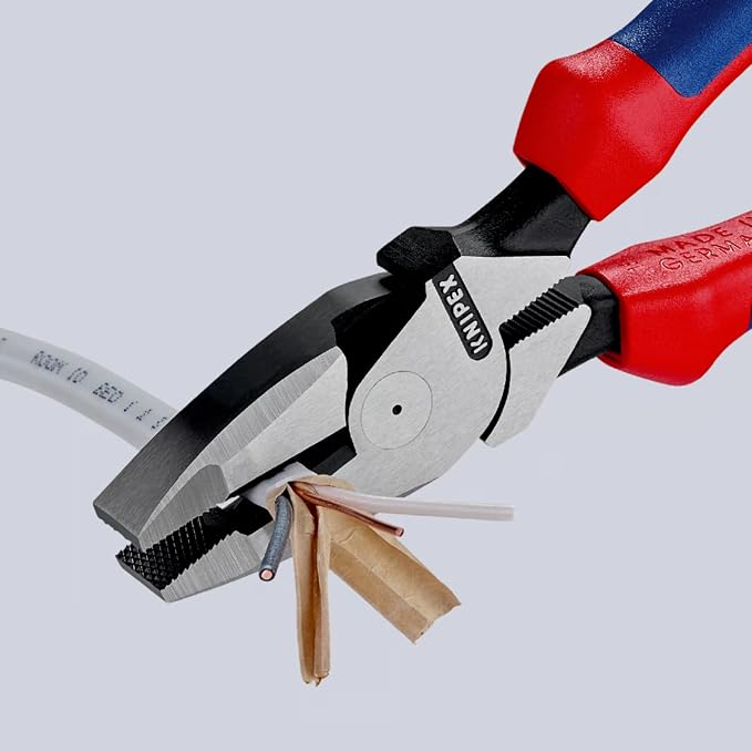 09 02 240 SB Lineman’S Pliers 9, 45" with Soft Handle In Blister Packaging