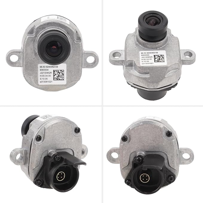Front Bumper Side View Camera HD Wide Angle View 9240352 for X5 E70 X6 E71 F01 F02 F06 F07 F10 F11 F12 F13 F30 Right 66539240352‑02