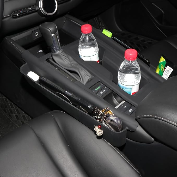 HIGH FLYING Car Accessories for Honda Accord 2023-2026 Center Console Gear Shift Panel Silicone Rubber Overlays Protector Cover Organizer Storage Box 1PC