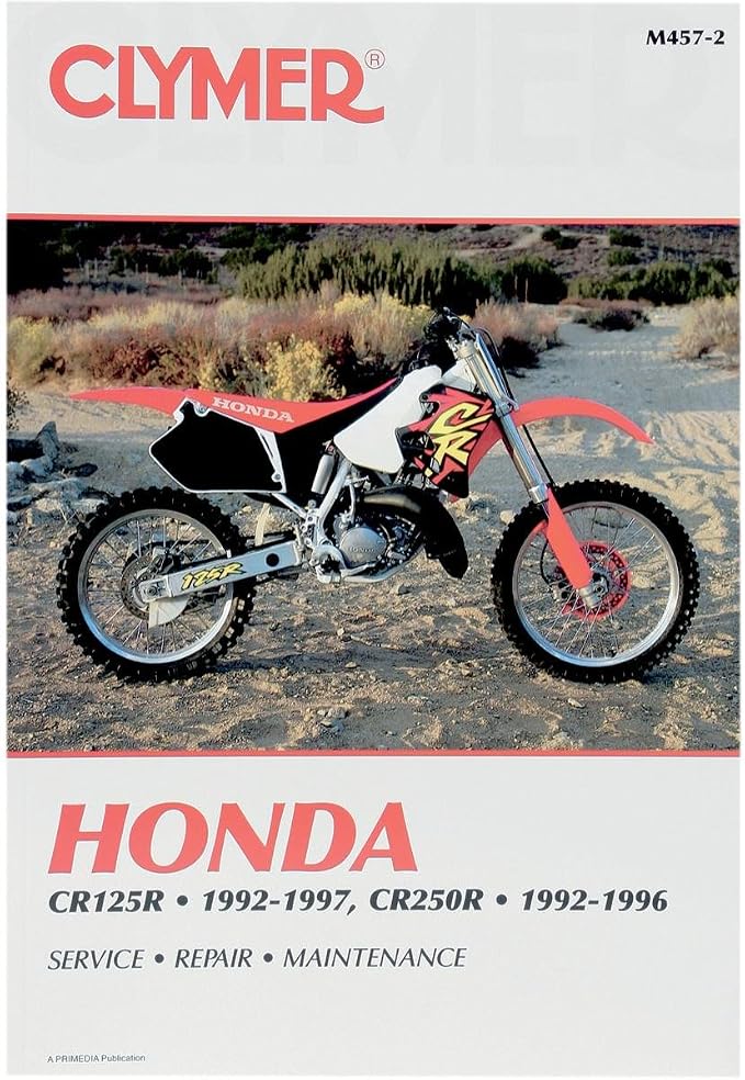 Clymer Publications MANUAL HON CR125R 92-97 Manuals & Videos Cylmer Manual - M457-2