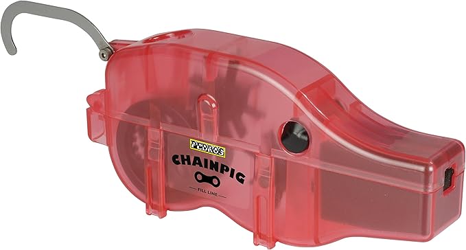 Pedro's Unisex's Pig II Chain Cleaning Machine, Red,