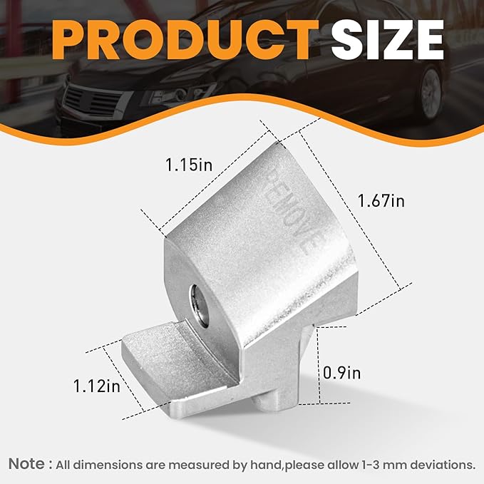 Acouto Stretch Belt Remover/Installer 59370 Serpentine Belt Removal Tool Installer Universal Aluminium Alloy Front Back Side Automobile Belt Tensioner Tools (Silver)