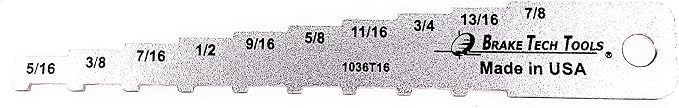 Pocket Tech Gauge 16ths