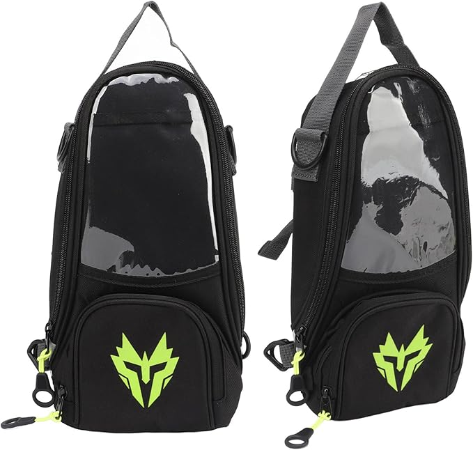 Tank Bag, Magnetic Tank Bag Oxford Fabric High Strength Fuel 4.5L Large Capacity Navigation Package Magnetic Atv for (Fluorescent Yellow)