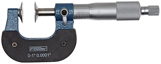 Fowler 52-250-111-1, Disc Micrometer with 0-1" Measuring Range
