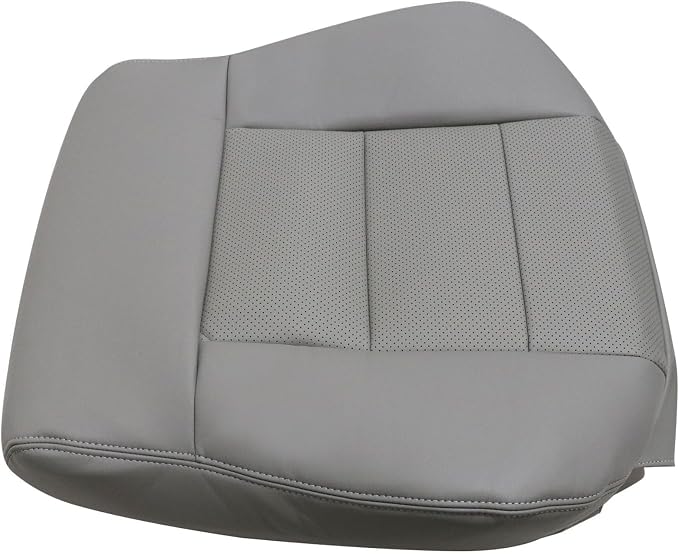 FZJDSD Gray Driver Side Bottom & Top Lean Back Microfiber Leather Seat Cover Compatible with Mercedes Benz E200 E250 E300 E350 2010 2011 2012 2013 2014