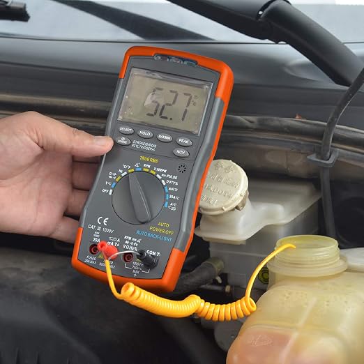 BTMETER BT-770K Automotive AC/DC Dwell Multimeter with RPM Indudctive Pick-up and AC/DC Current Clamp Adapter