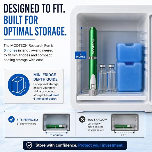 V2 Premium Metal Research Pen with Precision Dial Up to 60 Units - Professional Laboratory Instrument with Aluminum Body & Adjustable Mechanism (Green) - MODTECH
