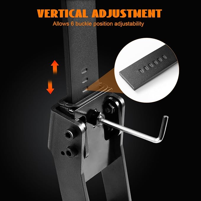 Plug-In Driver Rider Backrest for Indian Adjustable Motorcycle Front Back Rest Pad Mounting Kit Fit Chief Chieftain Roadmaster Springfield 2014-2025 (Not for Indian Chieftain PowerPlus)