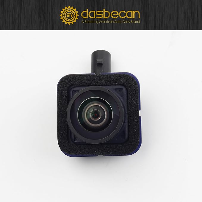 Dasbecan 68144068AC Upgraded Front & Rear Backup Camera with Side Surround View Compatible with Chrysler Pacifica Voyager Ram 1500 Maserati Ghibli Levante 2017-2022 Replaces# 68144068AB 68144068AD