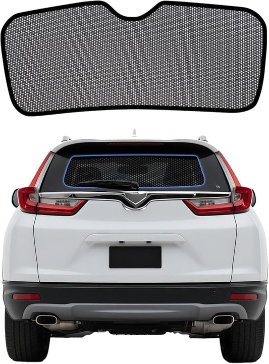 ZATOOTO Rear Window Sun Shade for Honda CRV 2023-2025, Visible Back Windshield Shades for Safety Driving UV Rays Protection Reduce Heat Mesh Window Shade for Baby in Car