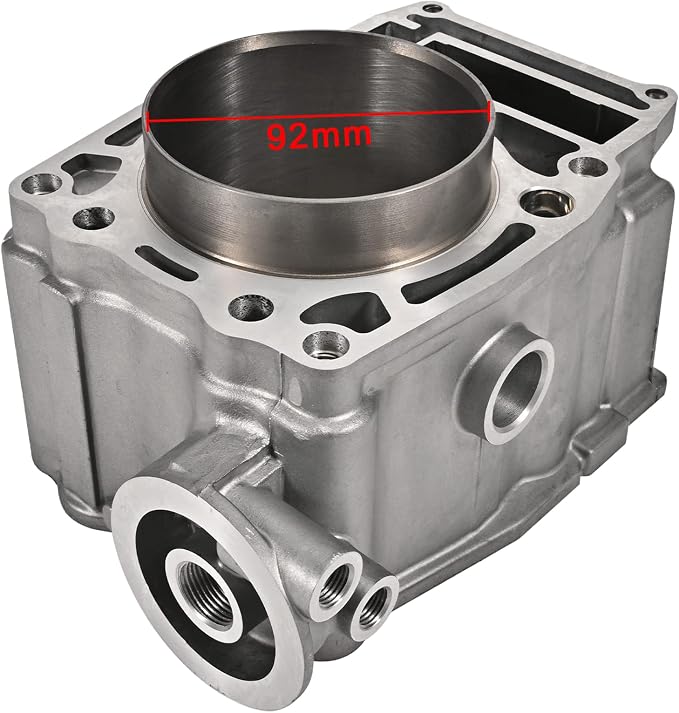 498cc 92mm Big Bore Cylinder Piston Gasket Top End Rebuild Kit Compatible with Polaris Ranger 500 1999-2012, Sportsman 500 1996-2013, Magnum 500 1999-2003, Scrambler 500 1997-2012