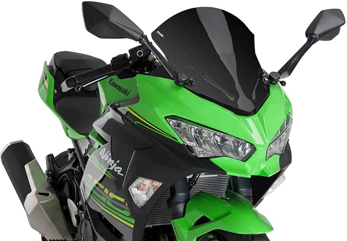 Puig Racing Screen Kawasaki Ninja 400 18' C/Carbon Look (9976C)