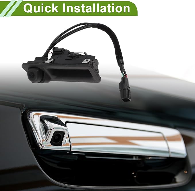 Car Park Assist Camera Rear View Backup Reverse Camera with Tailgate Handle for Hyundai Tucson TL 2022 No.95766D7100 1 Pc