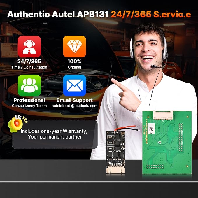 2026 Autel MaxiIM APB131 Adapter, for VW MQB V850 RH850 Audi BCM2 Ford N.is-san, Work with Autel IM608 PRO II IM608 PRO IM508S PRO, XP400 or XP400 PRO