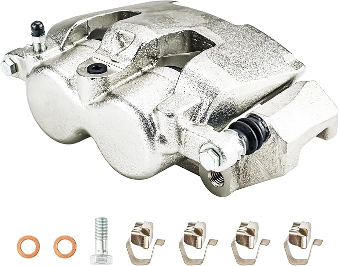 KAX Disc Brake Caliper Assembly Fit for 1500 2011-2018, 1500 Classic 2019-2023, Ram 1500 2009-2010, Aspen 2007-2009, Durango 2007-2009, Dakota 2009-2010, Dakota 2011, Front Left or Front Right Side