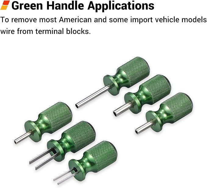 EWK 12 Pcs Universal Automotive Wire Electrical Terminal Removal Tool Kit, Depinning Tools for Electrical Connectors & Wire Terminals, Ideal for Mechanics and DIYers