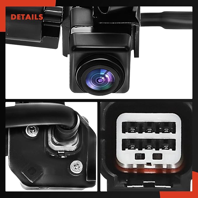 A-Premium Right Side Front View Lane Depature Camera Compatible with Honda | Parking Camera for 2015 2016 CR-V CRV - Replace# 36580T1WA51