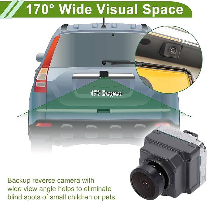 Car Park Assist Camera Rear View Backup Reverse Camera for Land Rover Range Rover Evoque L538 2012-2016 No.LR095387/LR078535/LR070714/GJ32-19G590-BC