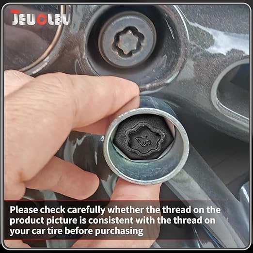 22PCS Wheel Locking Nut Key Kit Compatible with BMW Series, Wheel Lock Nut Socket Adapter Set, Anti-Theft Lug Removal Tool, Anti-Theft Screw Remover Repair Tool