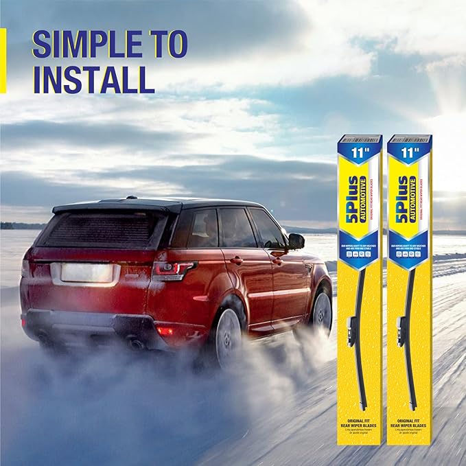 5 PLUS Rear Wiper Blade 11 Inch(A282H) Original Equipment Replacement For Volkswagen Golf 2010-2019 GTI 2021-2010 Atlas 2021-2018 And More