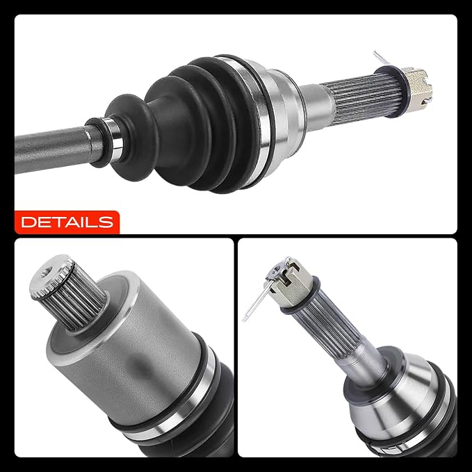 A-Premium Rear Driver or Passenger Side CV Axle Shaft Assembly for Polaris | Compatible with Sportsman 450 2016-2017, Sportsman SP X2 570 2015-2017, Sportsman ETX 2015, Replace# 1333275