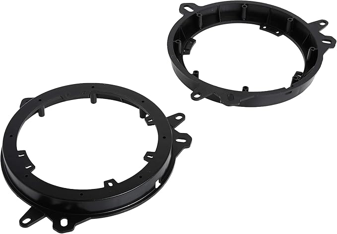 Metra 82-8146 6" x 9" Front Speaker Adapter for Select Lexus and Toyota Vehicles & Metra 82-8148 6" to 6-3/4" Speaker Adapter for Select Toyota/Lexus/Scion 1998-Up Vehicles, Black