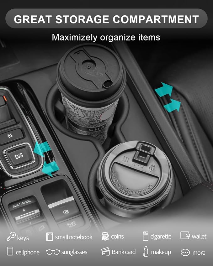 CDEFG Center Console Organizer Compatible with 2023 2024 2025 2026 Honda Pilot Accessories Middle Console Organizer Tray Storage Box