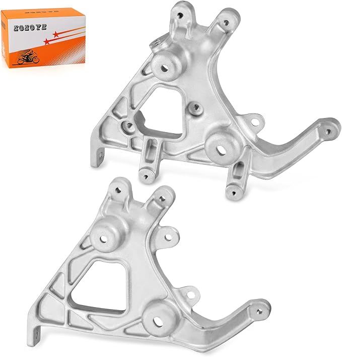 Left + Right Front Fender Headlight Bracket Kit For Yamaha Raptor 700 700R YFM700/R 2006-2012