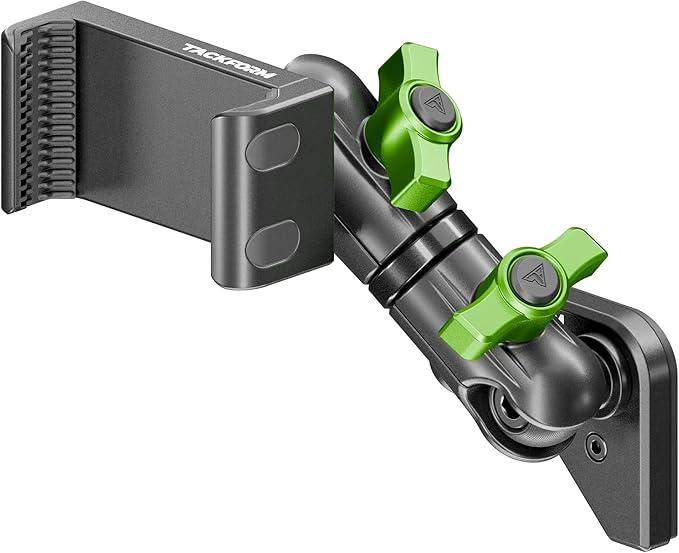 Tackform Link Vent Mount Universal Phone Holder - Compatible with BlueCruise, 2021-2025 Ford F150 & Raptor, 2023-2025 Ford Super Duty | Aluminum | Zero Slip | 3.5" Arm | Green