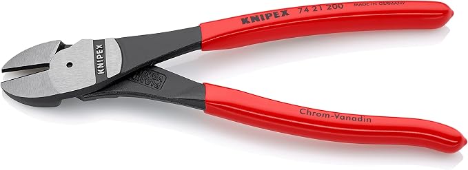 KNIPEX Tools High Leverage Angled Diagonal Cutters and TwinGrip Pliers Bundle