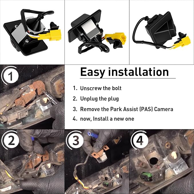 957602T001 Park Assist PAS Camera Compatible with Kia Optima | 2011, 2012, 2013