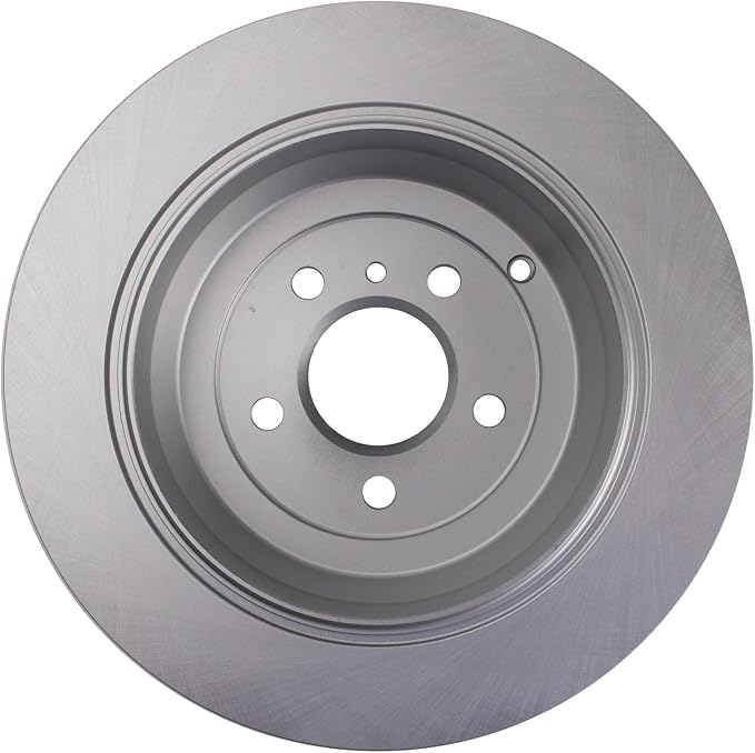 TRQ Rear Brake Rotor Set G Coated Solid Compatible with 2007-2009 Mercedes-Benz ML320 2006-2011 ML350 2010-2011 ML450 2007-2009 R320 2006-2012 R350 2006-2007 R500 2006 ML500