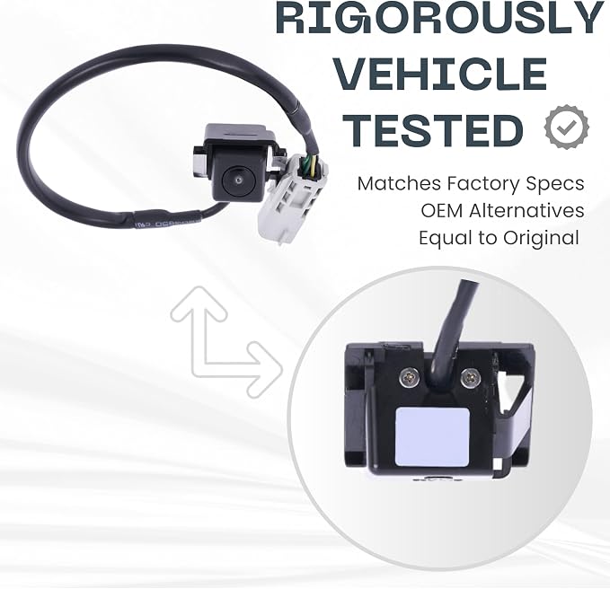 Backup Camera Replaces for 2017 2018 2019 2020 Chevy Sonic Sedan OE Part # 42348355