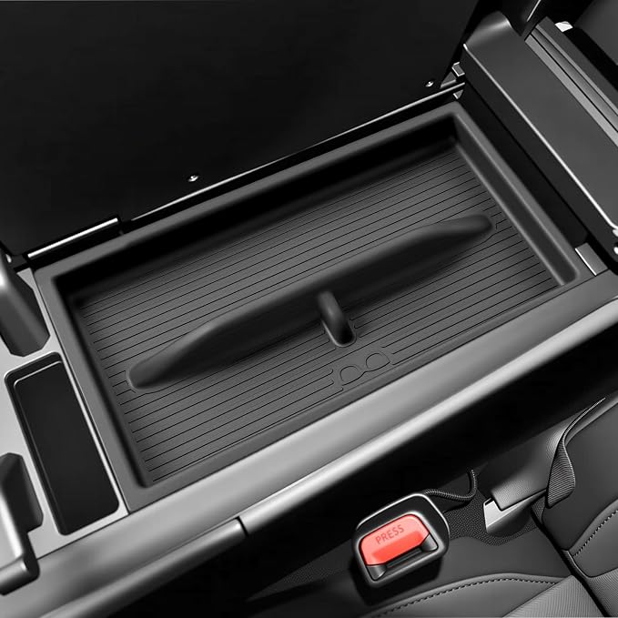SKTU 2-Pack 2022-2026 Lexu s NX Center Console Organizer for 2022-2026 Lexus NX (NX Hybrid/NX Plug-in Hybrid/NX F Sport) Console Tray 2022-2026 NX Accessories with Sunglasses Holder [Double Layers]
