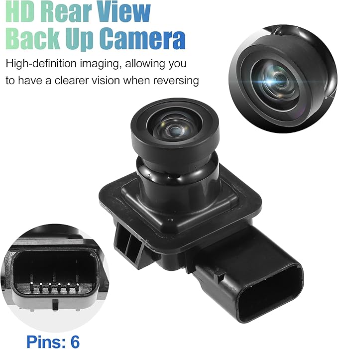 uxcell Car Rear View Back Up Camera Park Assist Reverse Camera for Lincoln MKZ 2013-2016 No.EP5Z19G490A/EP5Z-19G490-A/DP5Z19G490A/DP5Z-19G490-A