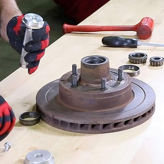 OEMTOOLS 27119 Bearing Race and Seal Driver Set, Bearing and Race Installer Kit, Includes 9 Driver Sizes, Portable Storage Case