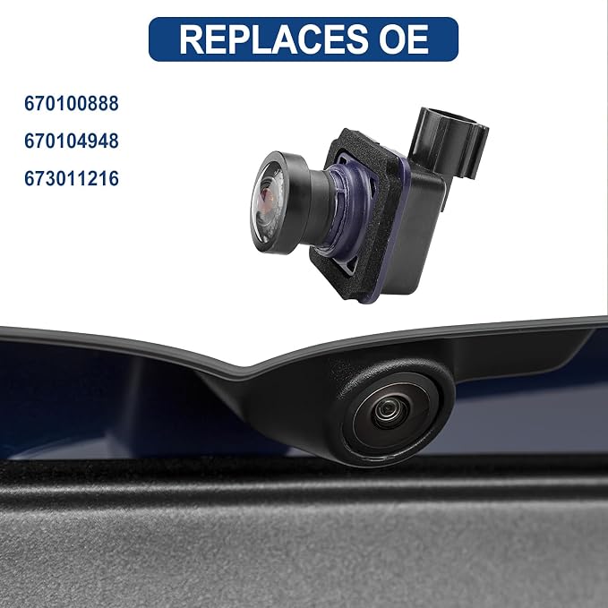 Rear View Back Up Camera Compatible with Maserati Levante 2017 2018 2019 2020 Replaces 670104948